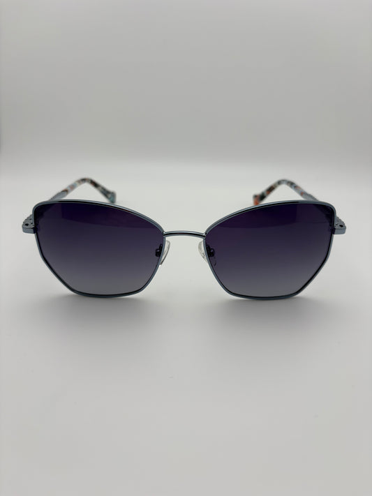 Betsey Johnson Polarized Sunglasses - Luv Me / Blue