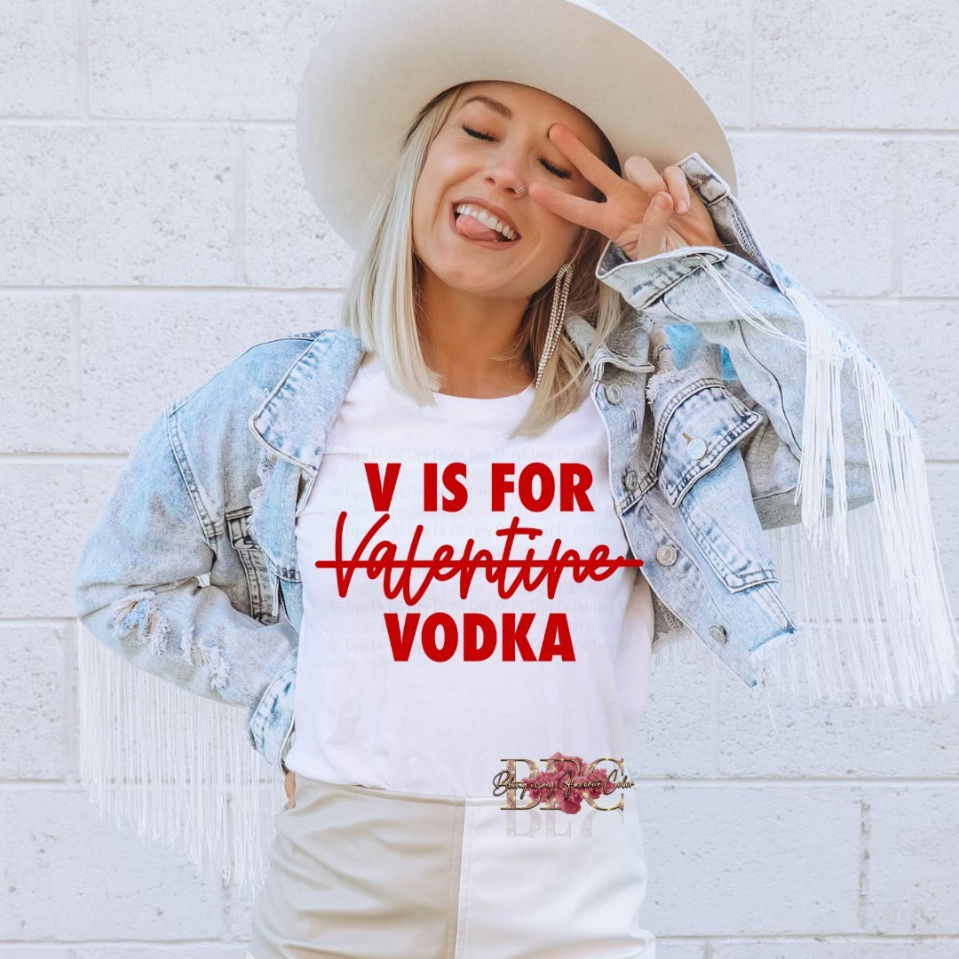 V is for Vodka