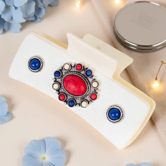 Bedazzled Hair Clip