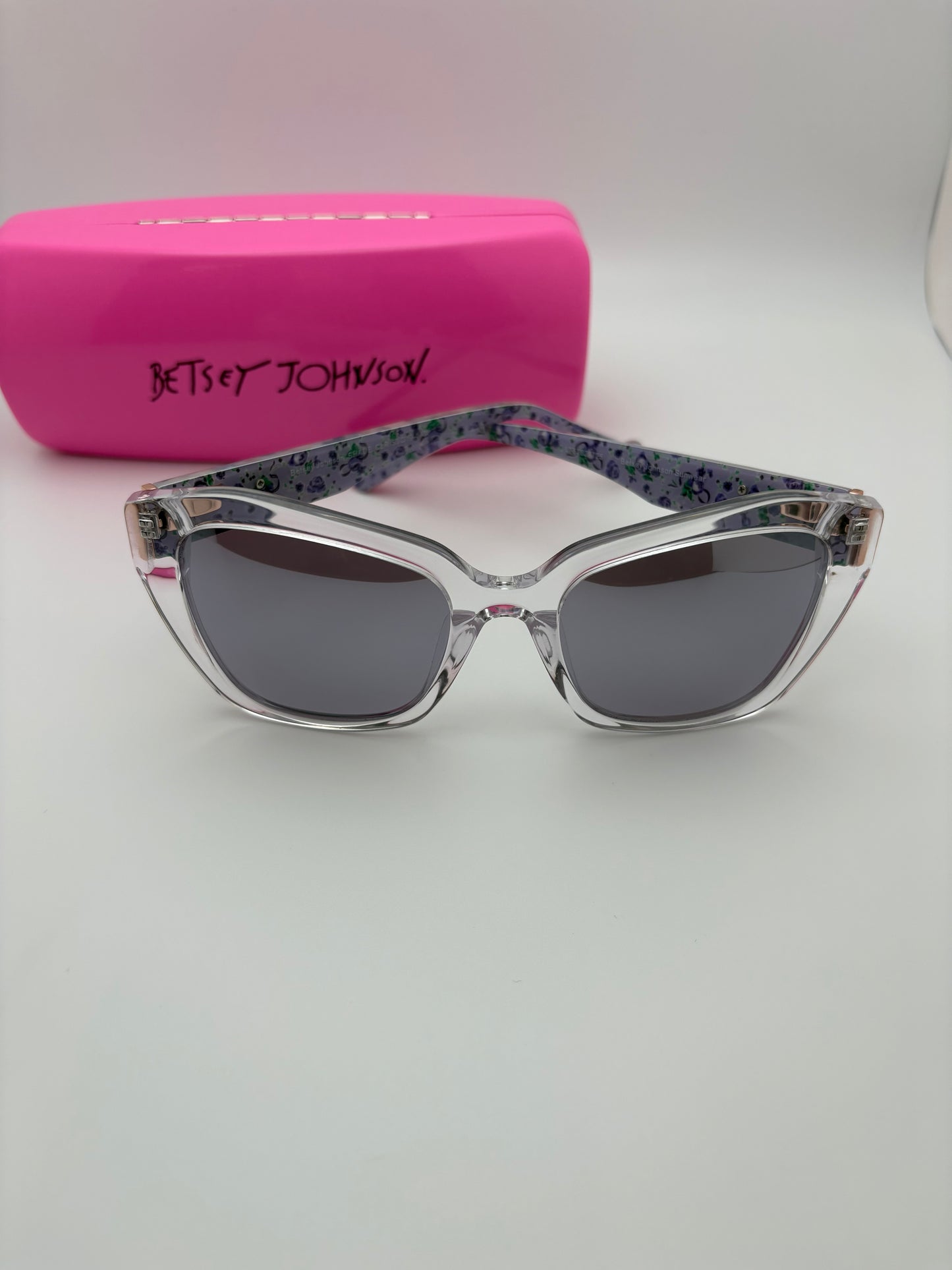Betsey Johnson Polarized Sunglasses - Shade / Clear