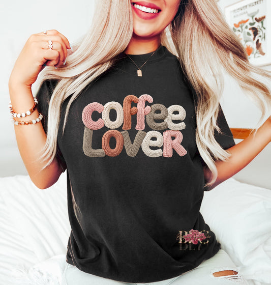 Coffee Lover Faux Fuzz