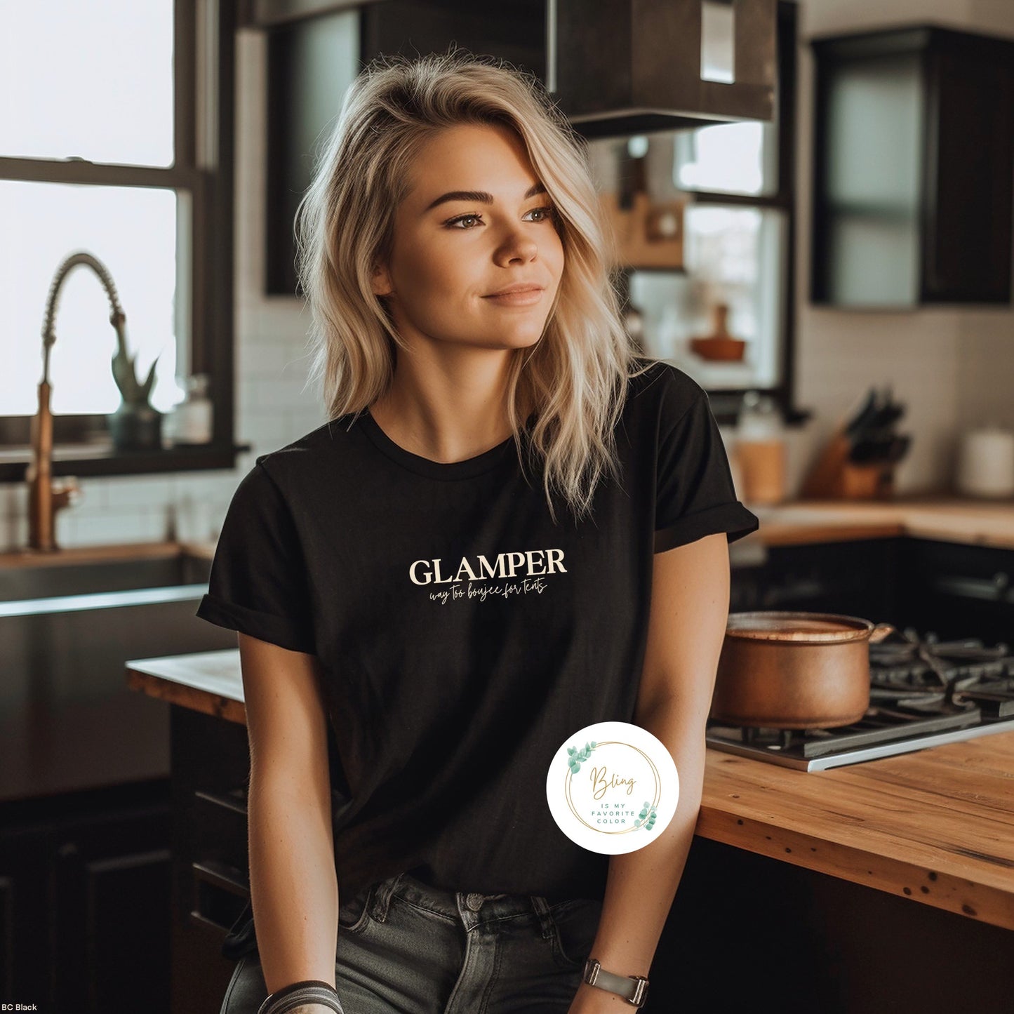 Glamper.  Way Too Boujee For Tents