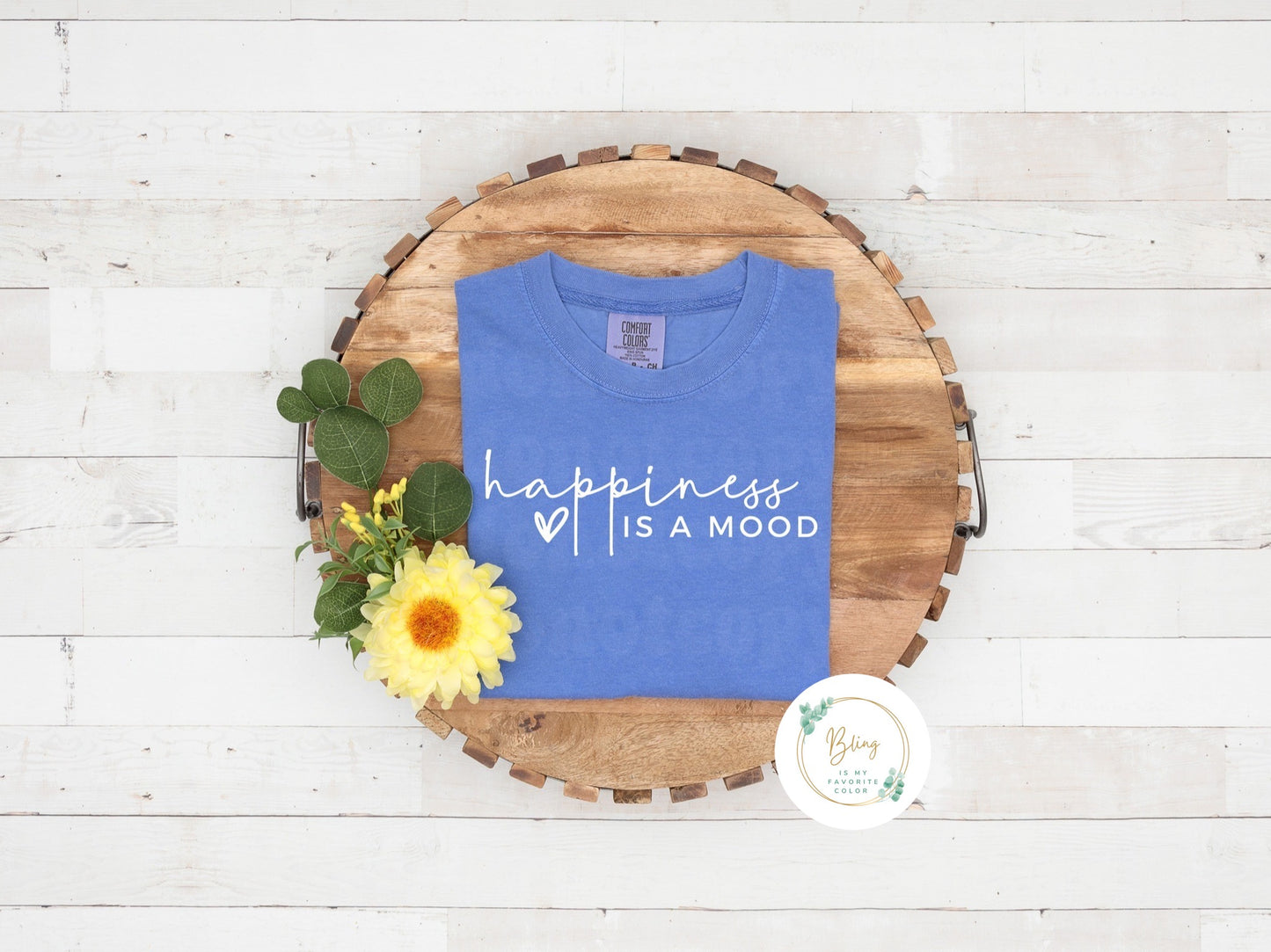 Happiness Is A Mood - Graphic Tee