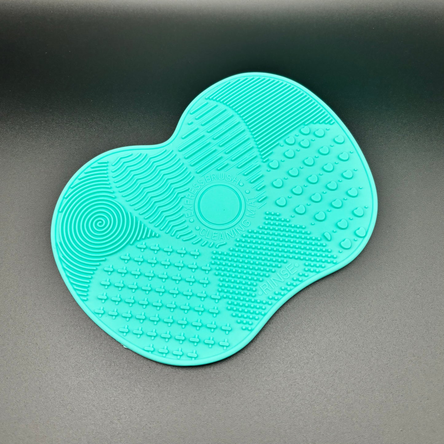 Silicone Mini Makeup Brush Cleaning Pad - Teal