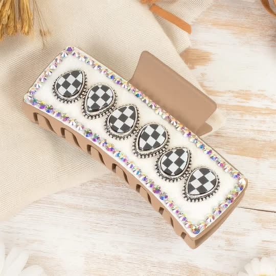 Bedazzled Hair Clip