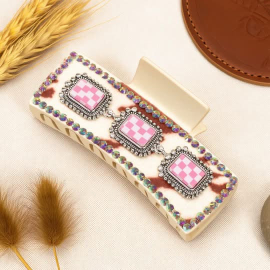 Bedazzled Hair Clip