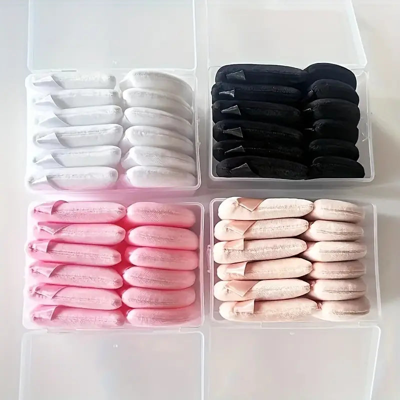 12 Piece Triangle Powered Puff Set