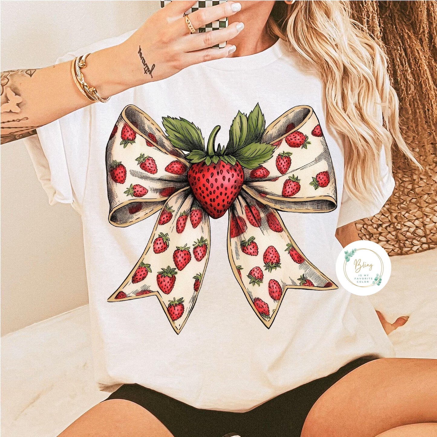 Strawberry Bow