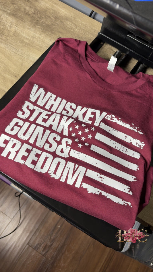 Whiskey, Steak, Guns & Freedom