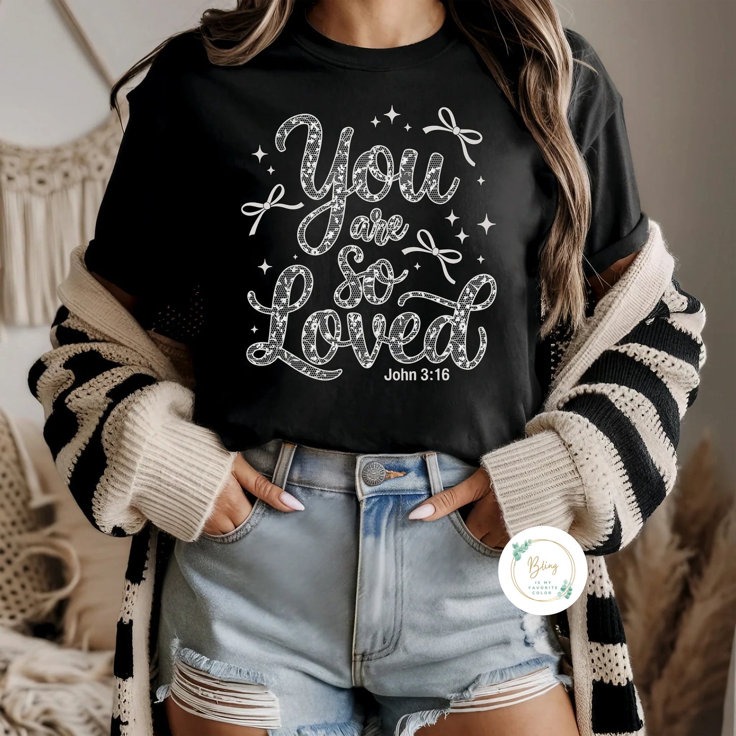 You Are So Loved / White Lace