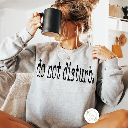 do not disturb.